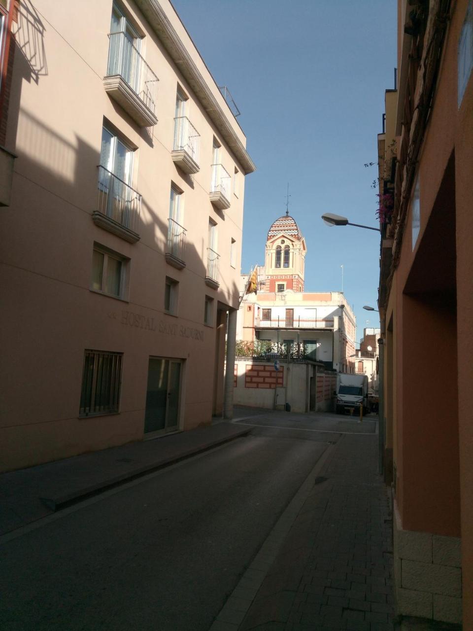 Hostal Sant Sadurni ซานต์ซาดูร์นี ดาโนยา ภายนอก รูปภาพ